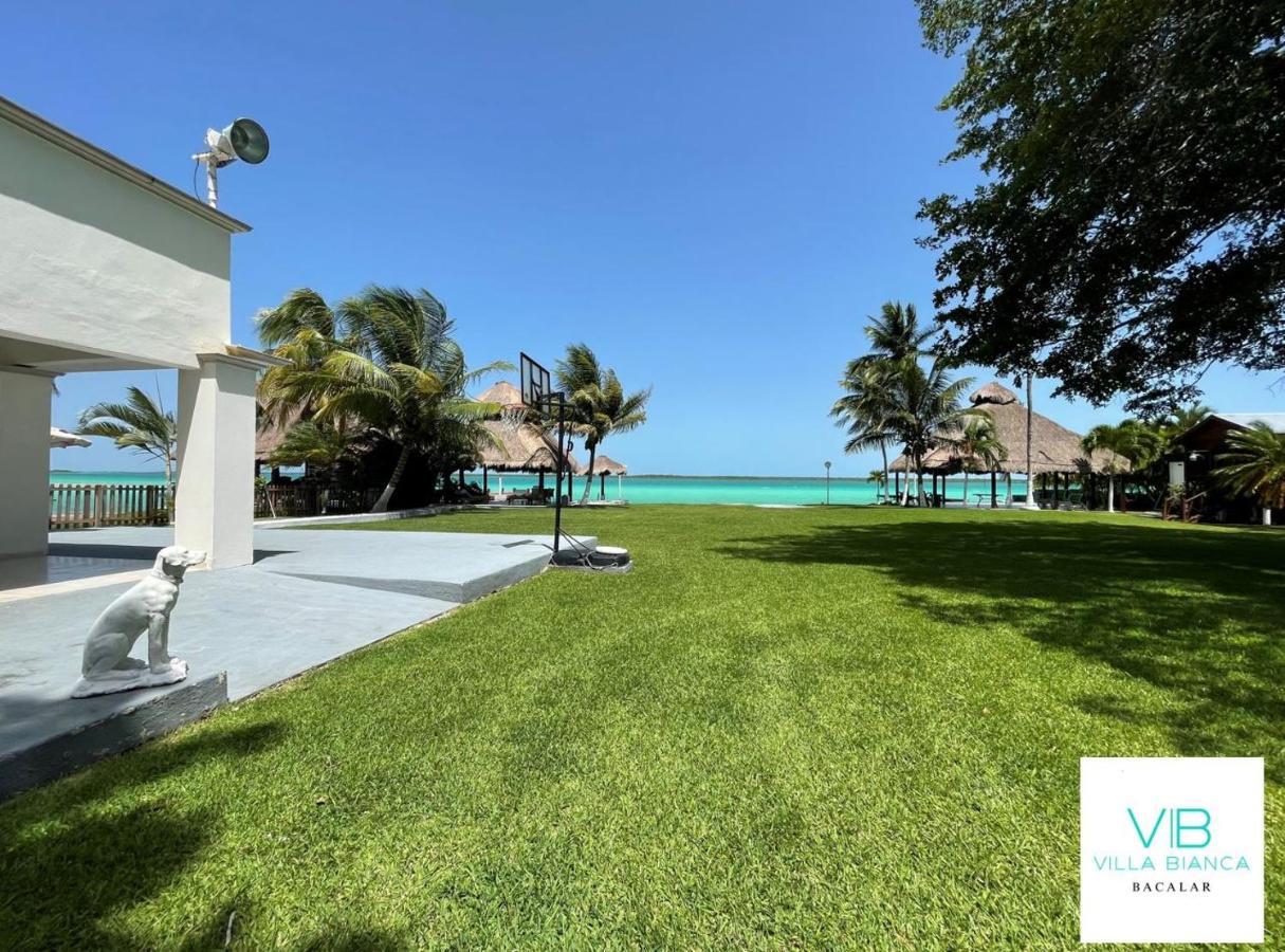 Villa Bianca Bacalar Luaran gambar