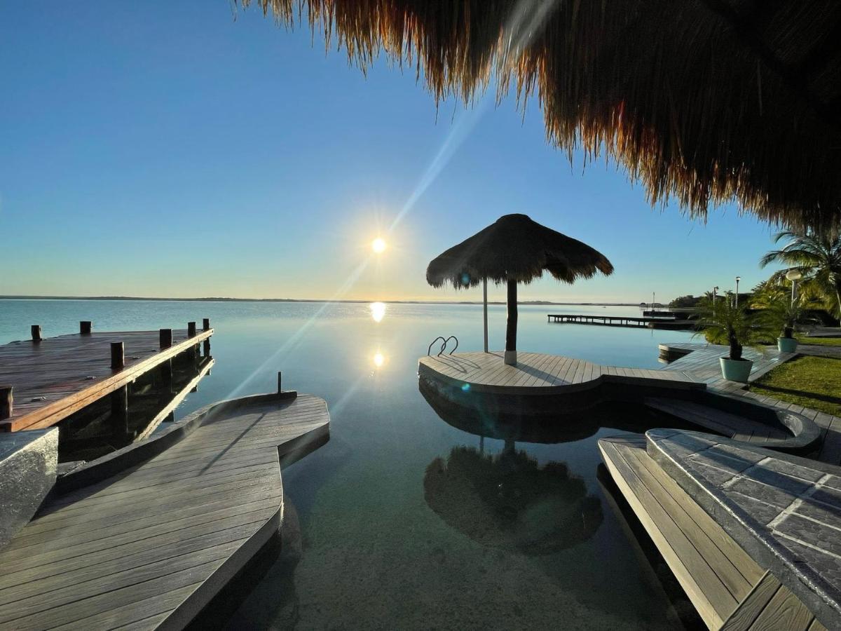 Villa Bianca Bacalar Luaran gambar