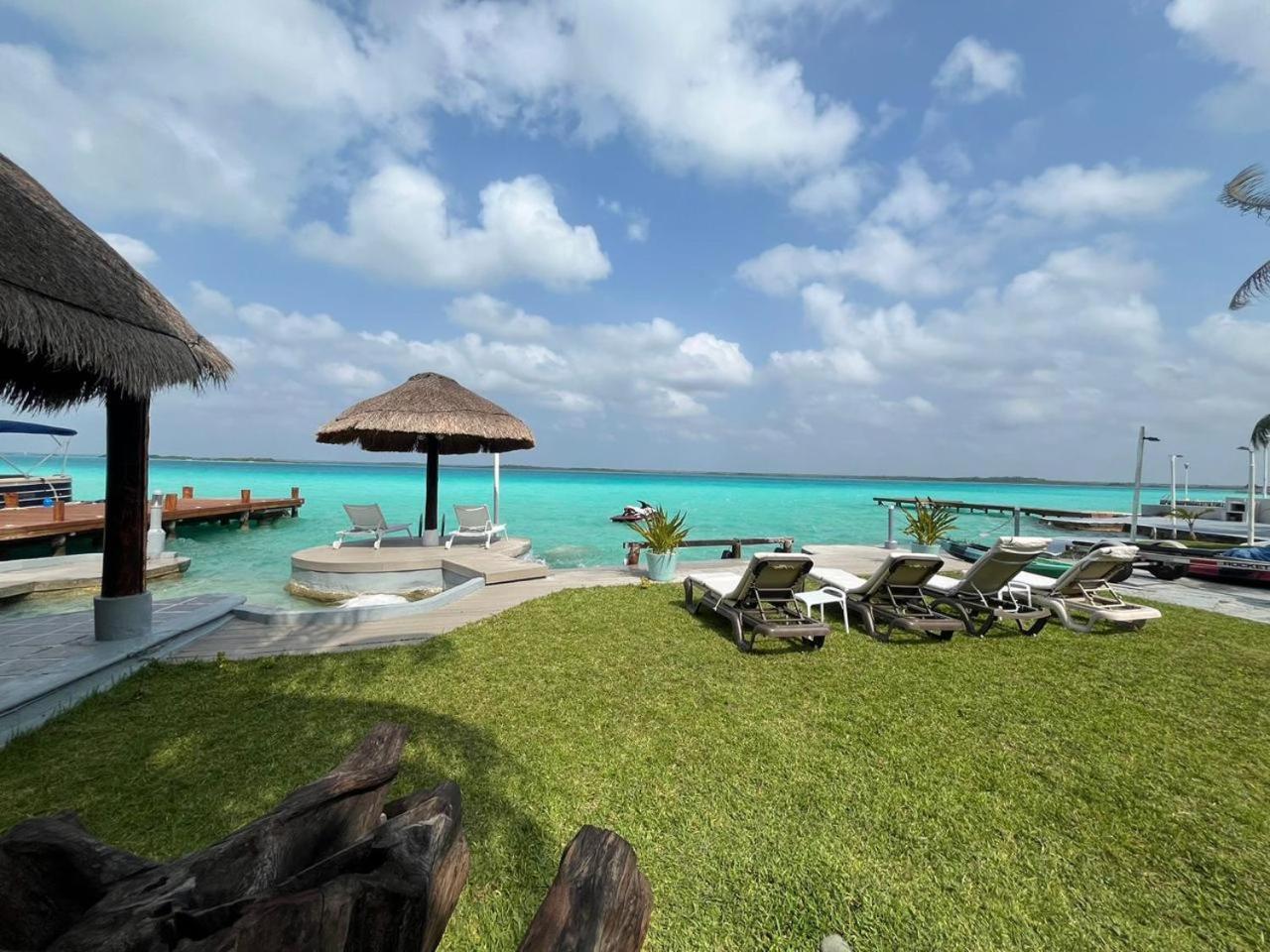 Villa Bianca Bacalar Luaran gambar